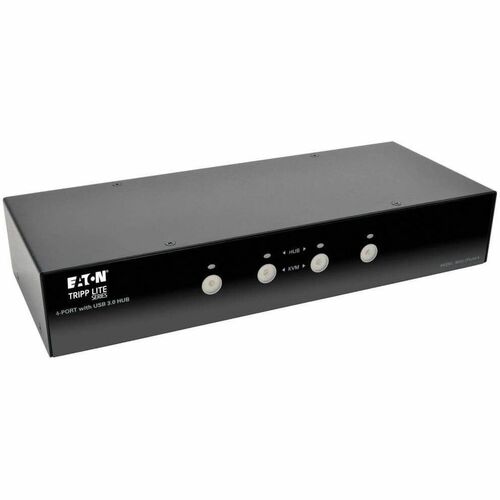Tripp Lite series B004-DPUA4-K KVM Switchbox - 4 Computer(s) - 1 Local User(s) - 2560 x 1600 - 8 x USB - 5 x DisplayPort