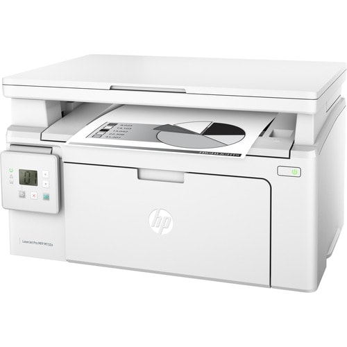 HP LaserJet Pro M132a Laser Multifunction Printer - Monochrome - Copier/Printer/Scanner - 23 ppm Mono Print - 600 x 600 dp