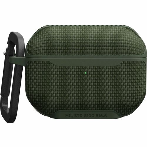 Urban Armor Gear Ballistic ARMR Rugged Charging Case Apple AirPods Pro (2nd Generation) - Olive - Drop Resistant, Abrasion