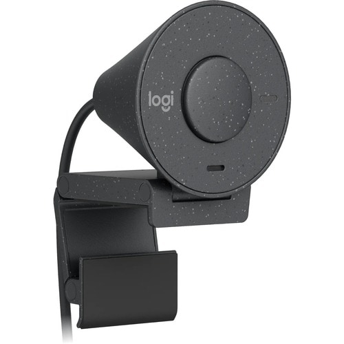Webcam Logitech BRIO 305 - 2 Mégapixels - 30 fps - Graphite - USB Type C - Vidéo 1920 x 1080 - Focale fixe - 70° Angle - 1