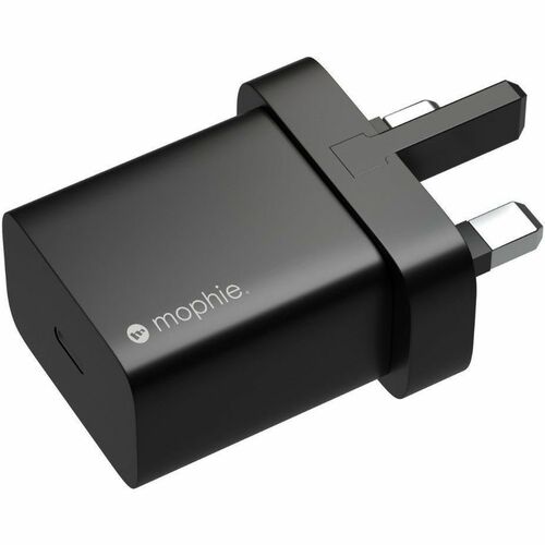 Mophie 20 W AC Adapter - Universal Adapter - For USB Type C Device, Smartphone, Tablet PC - Black