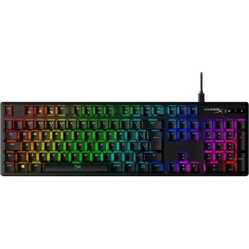 TECLADO HYPERX ALLOY ORIGINS ABS HX RED