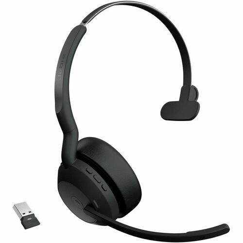 Cuffie Jabra Evolve2 55 Wireless On-ear Mono - Monoaurale - Supra-aural - 3000 cm - Bluetooth - 20 Hz a 20 kHz - Tecnologi