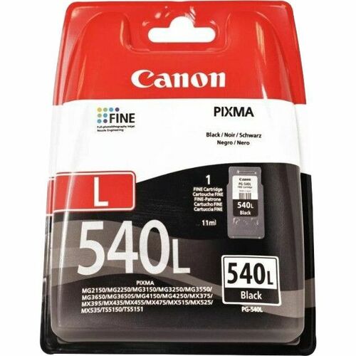 Canon PG-540L Original Grande Yield Jato de tinta Tinteiro - Preto - 1 Pack