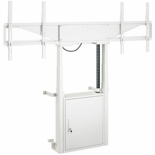 HAGOR Lift für Display, A/V-Geräte - Weiß - Querformat - Höhenverstellbar - 2 Unterstützte(r) Display(s)Bildschirmgröße: 1