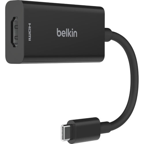 Belkin Connect A/V Adapter - 1 x USB Type C - Male - 1 x HDMI 2.1 Digital Audio/Video - Female - 7680 x 4320 Supported - B