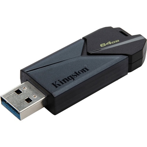 Kingston DataTraveler Exodia DTXON 64 GB USB 3.2 (Gen 1) Type A Flash Drive - Matte Black