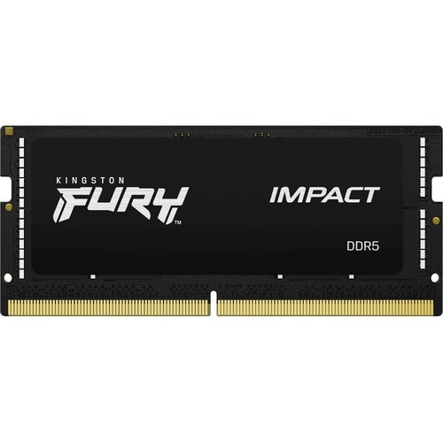 Kingston FURY Impact RAM Module for Notebook - 32 GB (1 x 32GB) - DDR5-5600/PC5-44800 DDR5 SDRAM - 5600 MHz Dual-rank Memo