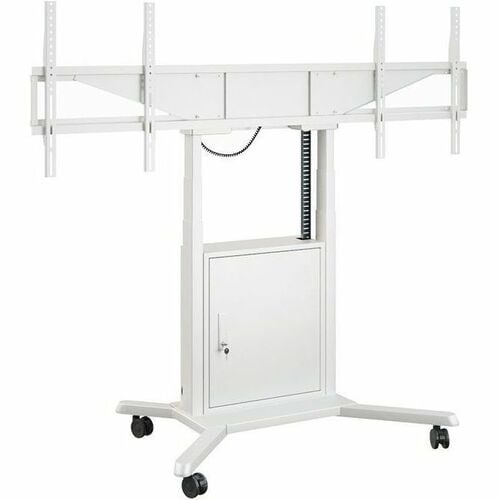 HAGOR Lift für Display - Weiß - Querformat - Höhenverstellbar - 2 Unterstützte(r) Display(s)Bildschirmgröße: 116,8 cm bis 