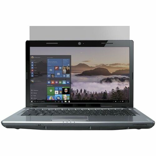 MOBILIS Anti-glare Privacy Screen Filter - For 35.6 cm (14") Widescreen LCD Notebook - 16:10 - Glare Resistant, Fingerprin