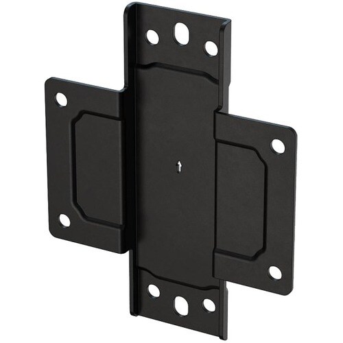 ADB-WP wall plate - mounts rails to wall - mounts B2B rail to post - Black