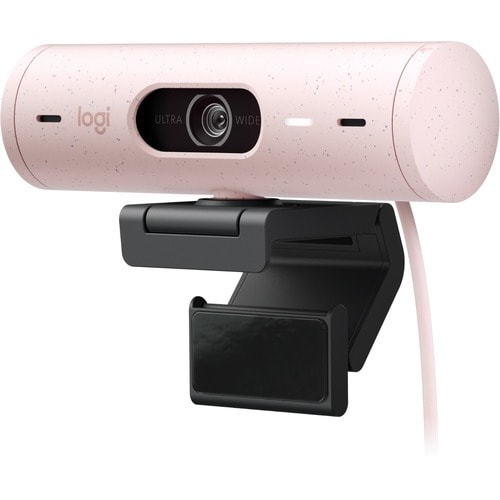 Logitech BRIO Webcam - 4 Megapixel - 60 fps - Rose - USB Type C - 1920 x 1080 Video - Auto-focus - 90° Angle - 4x Digital 