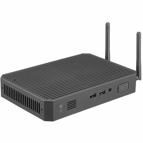LG CQ600i-6N Thin Client Celeron N5105 Quad-core (4 Core) 2 GHz - Intel Chip - 4 GB RAM DDR4 SDRAM - 16 GB Flash - Gigabit