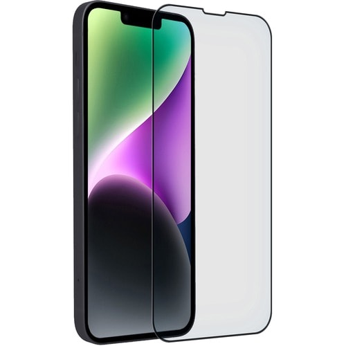 Protecteur écran Akashi 9H En verre trempé Noir, Transparent - 1 - Pour 15,5 cm (6,1") LCD iPhone 13, iPhone 13 Pro, iPhon