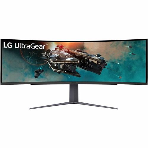 LG UltraGear 49GR85DC-B 49" Class Dual Quad HD (DQHD) Curved Screen Gaming LED Monitor - 32:9 - 49" Viewable - Vertical Al