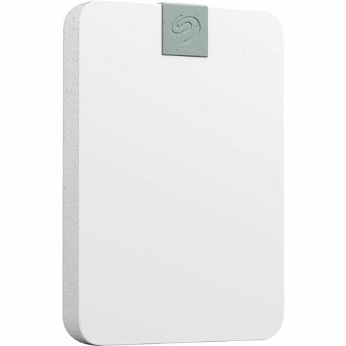 Seagate Ultra Touch Tragbar Festplatte - 3,5" Extern - 2 TB - Weiß - Desktop-PC, Notebook Unterstütztes Gerät - USB-Typ C 