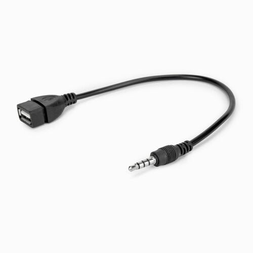 Rocstor USB-A (Female) To 3.5mm Audio Headphone Jack (Male) Adapter - 1 x USB 2.0 Type A - Female - 1 x Mini-phone Stereo 