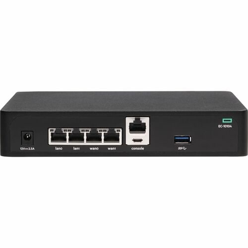 Aruba EdgeConnect EC-10104-NFR Router - 4 Anschlüsse - 2 RJ-45 Port(s) - 2 WAN Port(s) - Management-Port - Gigabit-Etherne