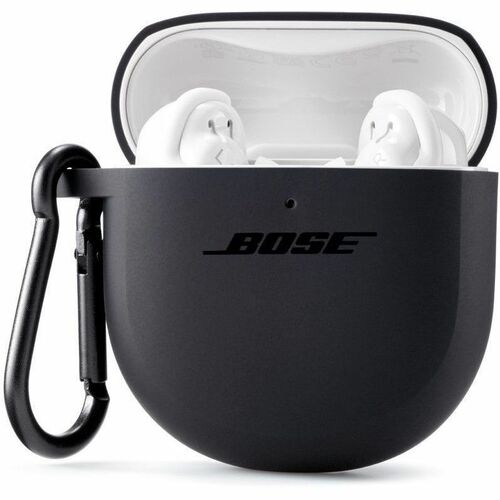 Bose QuietComfort Charging Case Bose Earbud - Triple Black - Scratch Resistant, Scuff Resistant - Silicone, Metal Body - S