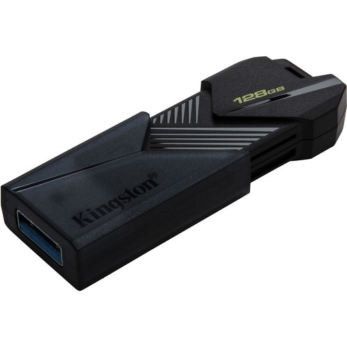 Kingston DataTraveler Exodia 128GB USB 3.2 (Gen 1) Type A Flash Drive - 128 GB - USB 3.2 (Gen 1) Type A - Matte Black