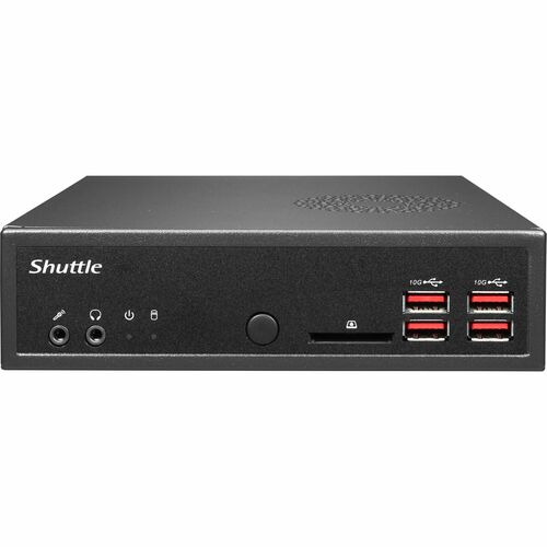 Shuttle XPC slim DH610 Barebone-System - Slim PC - Sockel LGA-1700 - 1 x Prozessor-Support - Core i5 11. Generation i5-113