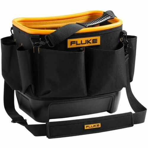 Fluke TB25 Carrying Case Rugged (Bucket) Tools - Black - Damage Resistant, Water Proof Bottom - Polyester, Polyvinyl Chlor