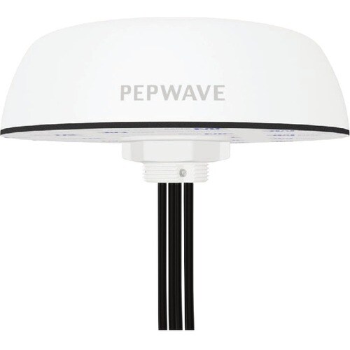 Pepwave 7-in-1 Cellular & Wi-Fi Antenna System with GPS Receiver - 617 MHz to 960 MHz, 1710 MHz to 2700 MHz, 3400 MHz to 4