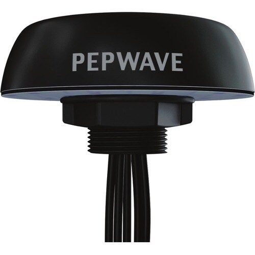 Pepwave 4x4 MIMO 5G Ready Cellular Antenna System with GPS Receiver - 617 MHz to 960 MHz, 1710 MHz to 2700 MHz, 3400 MHz t