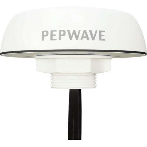 Pepwave 2x2 MIMO 5G-Ready Cellular Antenna System with GPS Receiver - 617 MHz to 960 MHz, 1710 MHz to 2700 MHz, 3400 MHz t