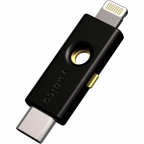 Yubico YubiKey 5Ci Security Token - RSA 2048-bit, RSA 4096 (PGP), ECC p256/ECC p384 Encryption
