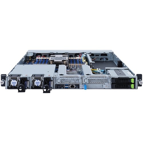 GIGABYTE E162-220 Server Barebone System - 1U Rack-mountable - Socket LGA-4189 - 1 x Processor Support - Intel C621A Expre