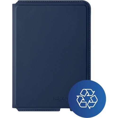 Kobo Basic SleepCover Capa exterior - Oceano Azul Profundo - Microfibra, Poliéster, Plástico Corpo