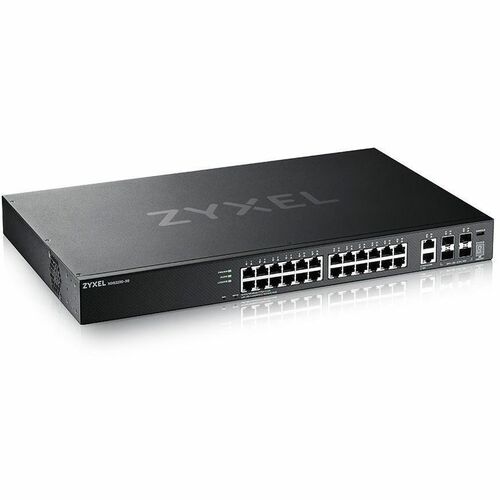 ZYXEL XGS2220-30 24-Port Gigabit L3 Managed and Nebula Pro Cloud Managed Switch with 4 SFP+ 10G Uplinks and 2 10G Ethernet