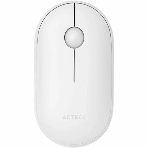 Mouse Acteck Optimize Edge MI460 - Radiofrecuencia - USB - Láser - 2 Botón(es) - Blanco - Inalámbrico - 2.40GHz - 1500 dpi
