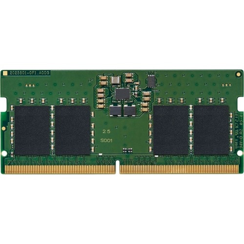 Kingston ValueRAM RAM Module for Notebook - 8 GB - DDR5-5600/PC5-44800 DDR5 SDRAM - 5600 MHz Single-rank Memory - CL46 - 1
