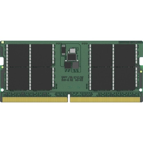 Kingston RAM Module for Notebook - 32 GB - DDR5-5200/PC5-41600 DDR5 SDRAM - 5200 MHz Dual-rank Memory - CL42 - 1.10 V - No