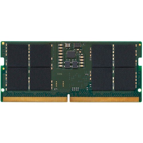 Kingston RAM Module for Notebook - 16 GB - DDR5-5600/PC5-44800 DDR5 SDRAM - 5600 MHz Single-rank Memory - CL46 - 1.10 V - 