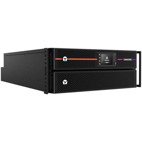 Vertiv Liebert GXE UPS 6kVA/6kW 230V Online Double Conversion Rack/Tower UPS - Unity Output Power Factor (1.0) PF| Lead Ac