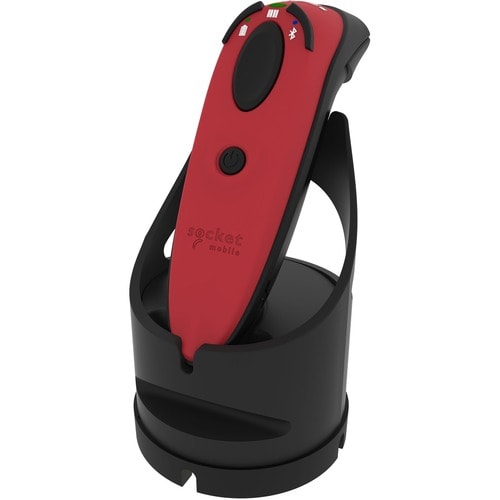 Socket Mobile DuraScan D720 Rugged Warehouse Handheld Barcode Scanner - Wireless Connectivity - Red - USB Cable Included -