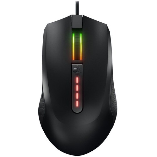 CHERRY MC 2.1 Rato para jogos - USB 2.0 - Ótico - 5 Taste(n) - 2 Programmable Button(s) - Preto - Cabo - 5000 dpi - Roda d