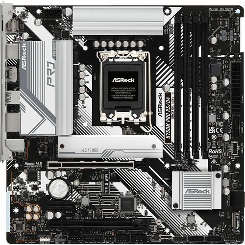 Placa base de escritorio para juegos ASRock B760M Pro RS/D4 - Intel B760 Conjunto de Circuitos Integrados - Socket LGA-170
