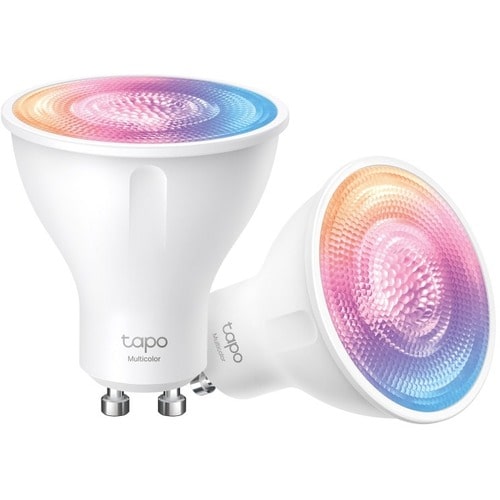 Tapo L630 LED Light Bulb - 3.70 W - 350 lm - Spot - Multicolor Light Color - GU10 Base - 6500°K Color Temperature - Alexa,