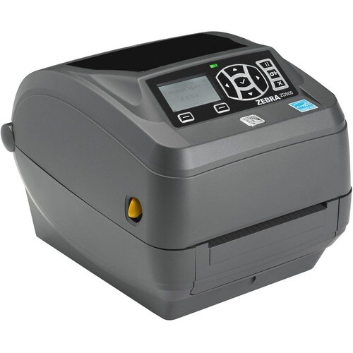 Zebra ZD500 Desktop Direct Thermal/Thermal Transfer Printer - Monochrome - Label Print - Fast Ethernet - USB - Serial - Pa