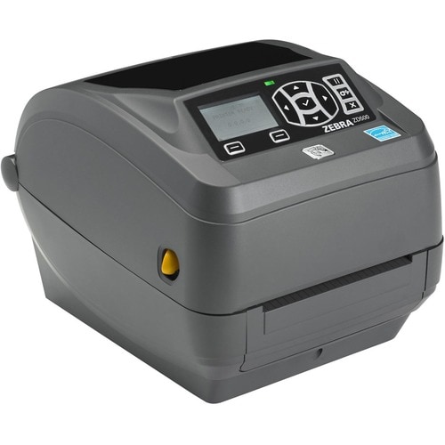 Zebra ZD500 Desktop Direct Thermal/Thermal Transfer Printer - Monochrome - Label Print - Fast Ethernet - USB - Serial - Pa