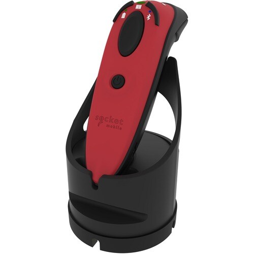 Socket Mobile DuraScan D720 Robust Lager, Manufacturing Handheld Barcode-Scanner - Kabellos Konnektivität - Rot - USB Kabe