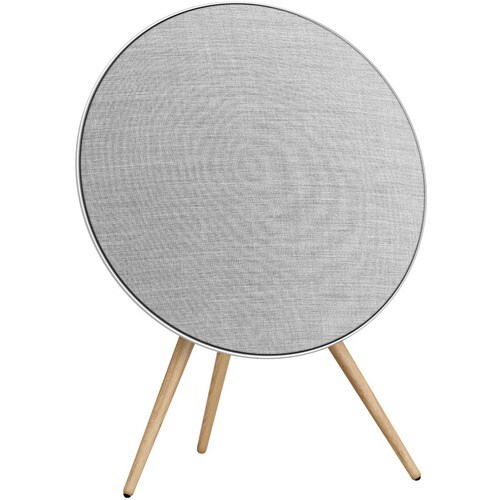 B&O Beosound A9 5th Gen Bluetooth Speaker System - 23 W RMS - Natural Aluminium - 33 Hz to 23 kHz - Wireless LAN