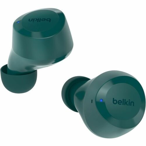 Belkin SoundForm Bolt Kabellos Ohrhörer Mono, Stereo Ohrhörerset - Blau, Teal - Binaural - In-Ear - 1000 cm Reichweite - B