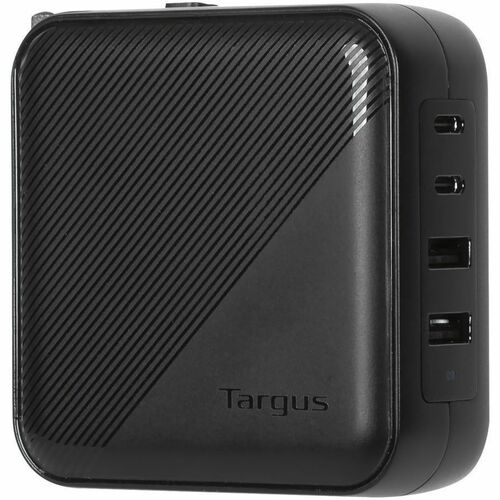 Targus PowerElite 100W GaN Wall Charger - Europe, Australia - 120 V AC, 230 V AC Input - Black