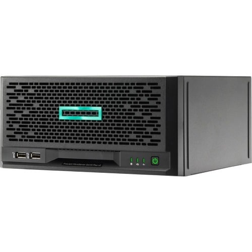 HPE ProLiant MicroServer Gen10 Plus v2 Ultra Micro Tower Server - 1 Pentium Gold G6405 4.10 GHz - 16 GB RAM - Serial ATA/6