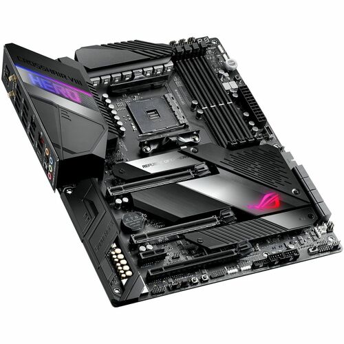 Asus ROG Crosshair VIII Hero Gaming Desktop Motherboard - AMD X570 Chipset - Socket AM4 - ATX - Ryzen Processor Supported 